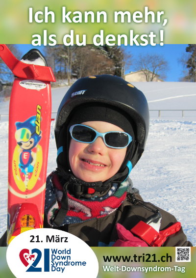 Plakataktion 2013 'Ich kann mehr, als Du denkst!'