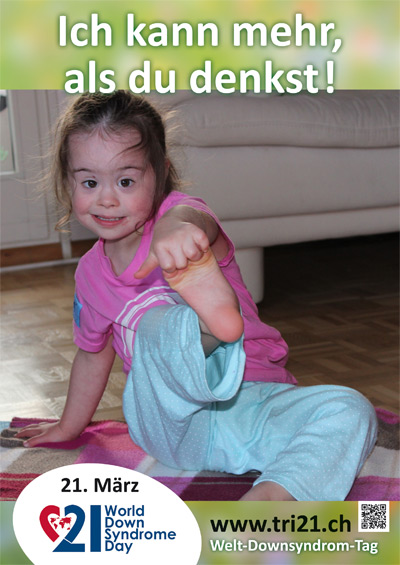 Plakataktion 2013 'Ich kann mehr, als Du denkst!'