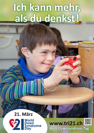 Plakataktion 2013 'Ich kann mehr, als Du denkst!'
