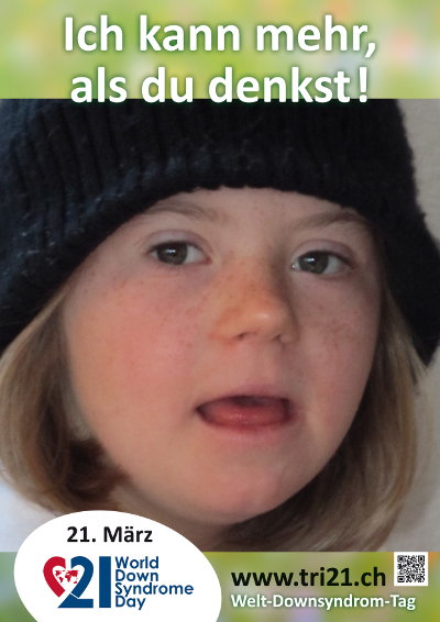 Plakataktion 2013 'Ich kann mehr, als Du denkst!'