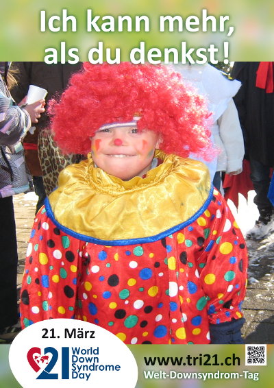 Plakataktion 2013 'Ich kann mehr, als Du denkst!'