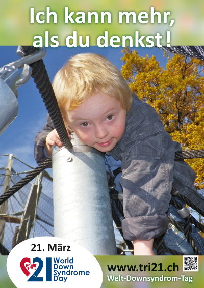 Plakataktion 2013 'Ich kann mehr, als Du denkst!'