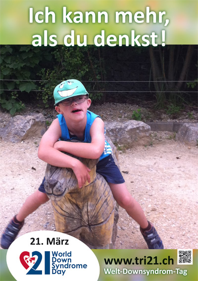 Plakataktion 2013 'Ich kann mehr, als Du denkst!'