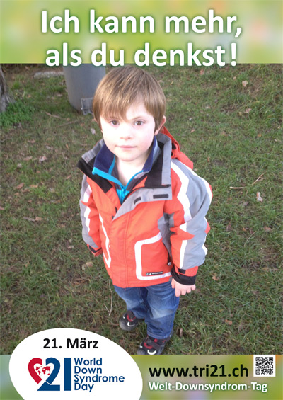 Plakataktion 2013 'Ich kann mehr, als Du denkst!'