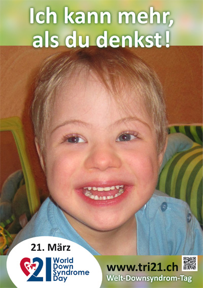 Plakataktion 2013 'Ich kann mehr, als Du denkst!'