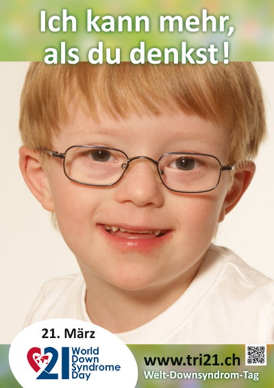 Plakataktion 2013 'Ich kann mehr, als Du denkst!'