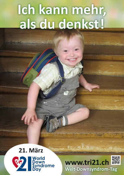 Plakataktion 2013 'Ich kann mehr, als Du denkst!'