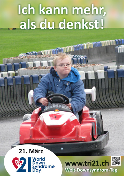 Plakataktion 2013 'Ich kann mehr, als Du denkst!'