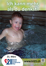 Poster zum Welt Down-Syndrom Tag 2013