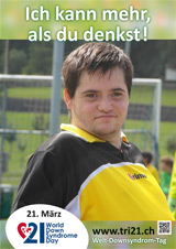 Poster zum Welt Down-Syndrom Tag 2013