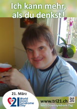 Poster zum Welt Down-Syndrom Tag 2013