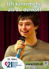 Poster zum Welt Down-Syndrom Tag 2013