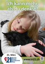 Poster zum Welt Down-Syndrom Tag 2013