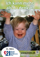 Poster zum Welt Down-Syndrom Tag 2013