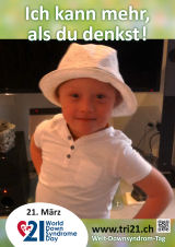 Poster zum Welt Down-Syndrom Tag 2013
