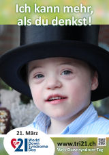 Poster zum Welt Down-Syndrom Tag 2013