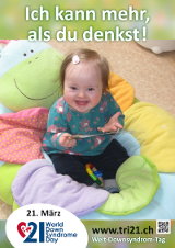 Poster zum Welt Down-Syndrom Tag 2013