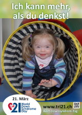Poster zum Welt Down-Syndrom Tag 2013