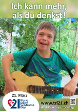 Poster zum Welt Down-Syndrom Tag 2013