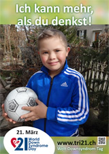 Poster zum Welt Down-Syndrom Tag 2013