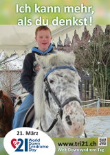 Poster zum Welt Down-Syndrom Tag 2013