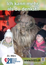 Poster zum Welt Down-Syndrom Tag 2013