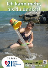 Poster zum Welt Down-Syndrom Tag 2013