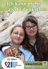 Poster zum Welt Down-Syndrom Tag 2013