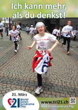 Poster zum Welt Down-Syndrom Tag 2013