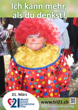 Poster zum Welt Down-Syndrom Tag 2013