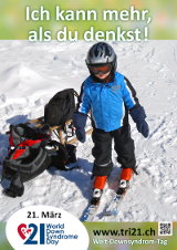 Poster zum Welt Down-Syndrom Tag 2013