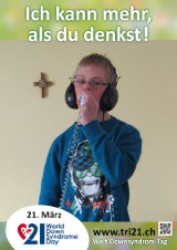 Poster zum Welt Down-Syndrom Tag 2013