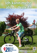 Poster zum Welt Down-Syndrom Tag 2013