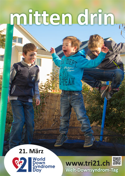 Plakataktion 2014 'mitten drin'