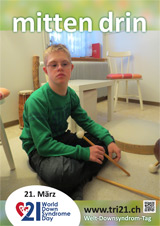 Poster zum Welt Down-Syndrom Tag 2014