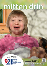Poster zum Welt Down-Syndrom Tag 2014