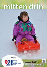 Poster zum Welt Down-Syndrom Tag 2014
