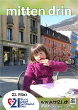Poster zum Welt Down-Syndrom Tag 2014
