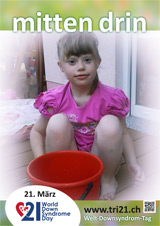 Poster zum Welt Down-Syndrom Tag 2014