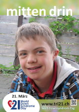 Poster zum Welt Down-Syndrom Tag 2014