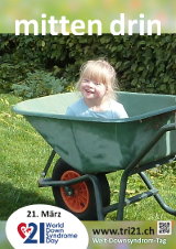Poster zum Welt Down-Syndrom Tag 2014