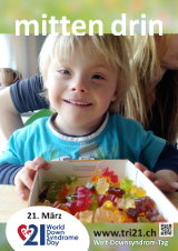 Poster zum Welt Down-Syndrom Tag 2014