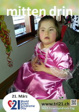 Poster zum Welt Down-Syndrom Tag 2014