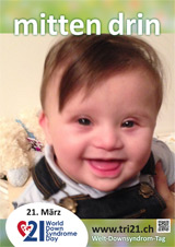 Poster zum Welt Down-Syndrom Tag 2014