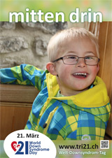 Poster zum Welt Down-Syndrom Tag 2014