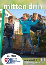 Poster zum Welt Down-Syndrom Tag 2014