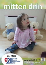 Poster zum Welt Down-Syndrom Tag 2014