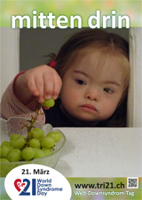 Poster zum Welt Down-Syndrom Tag 2014