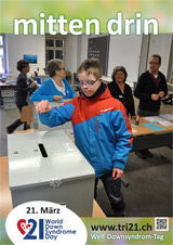 Poster zum Welt Down-Syndrom Tag 2014