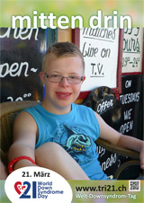 Poster zum Welt Down-Syndrom Tag 2014
